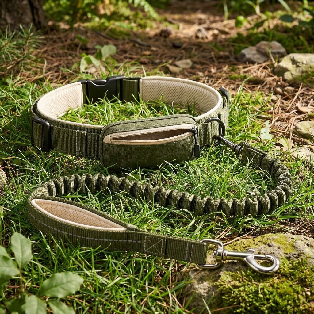 WILLOWSTRIDE™ Hands-Free Dog Walking Belt and Bungee Leash