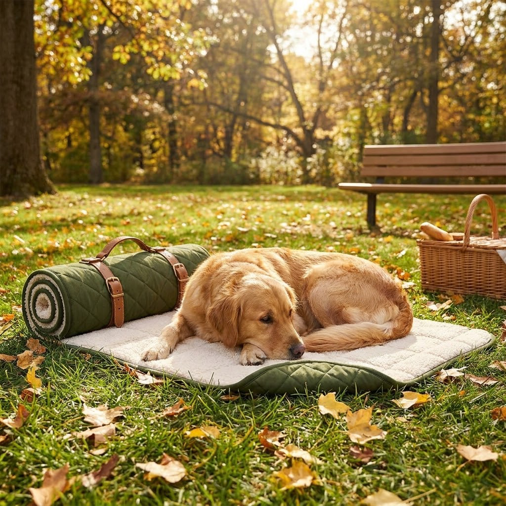 WILLOWSTRIDE™ Roll-Up Dog Travel Mat