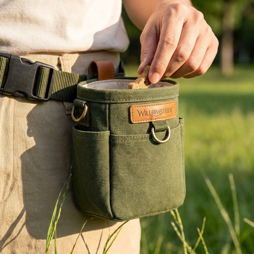 WILLOWSTRIDE™ Dog Training Treat Pouch with Waist Belt