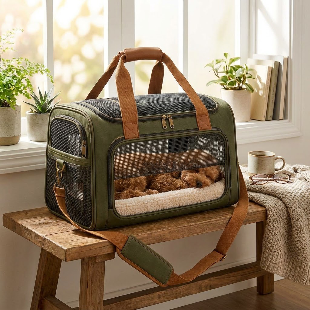 WILLOWSTRIDE™ Soft-Sided Pet Travel Carrier