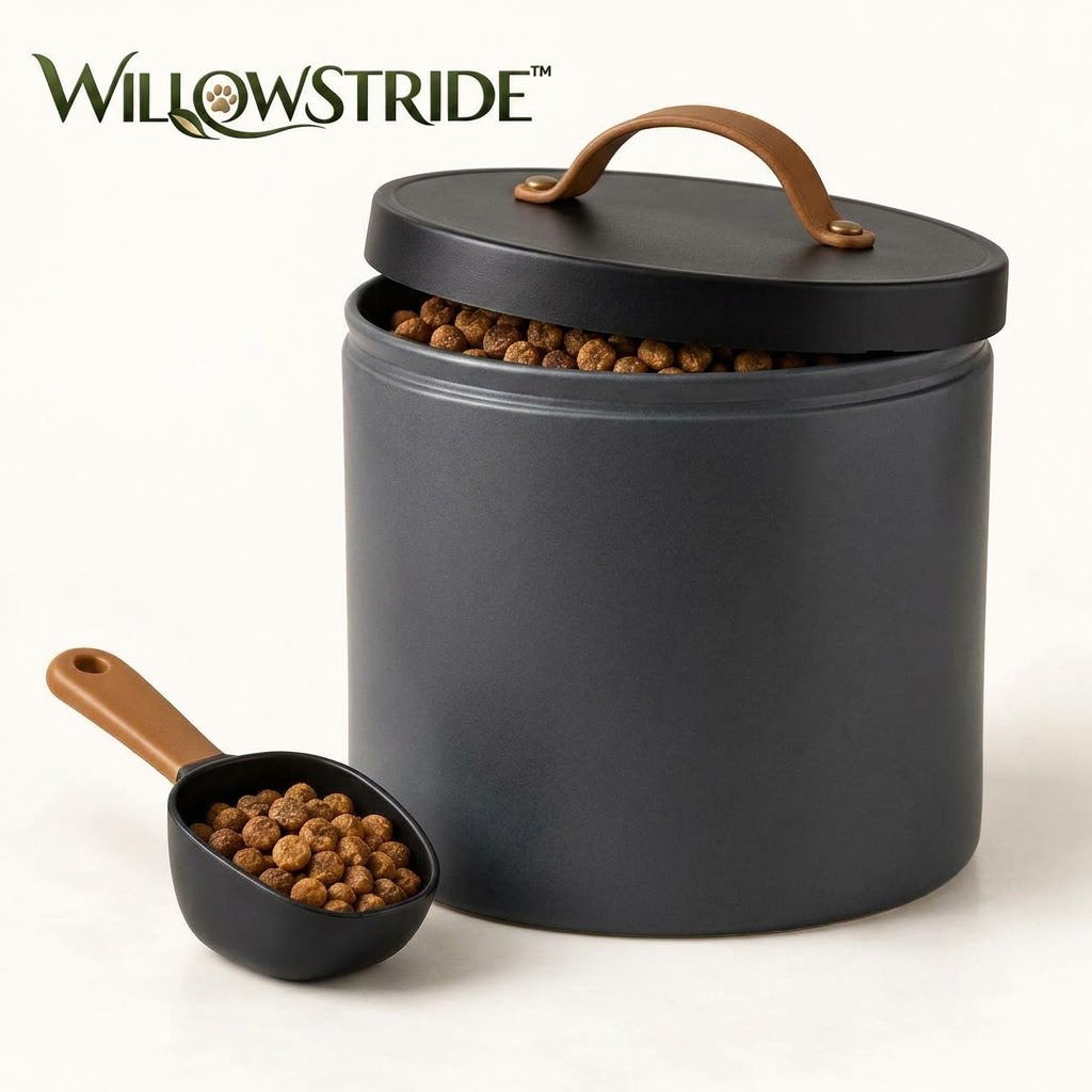 WILLOWSTRIDE™ Pet Food Storage Canister with Scoop
