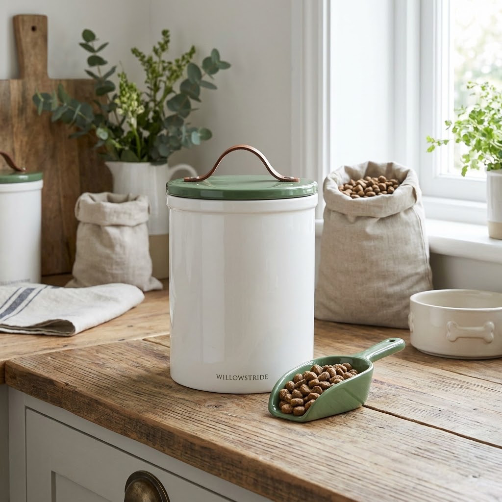 WILLOWSTRIDE™ Pet Food Storage Canister with Scoop
