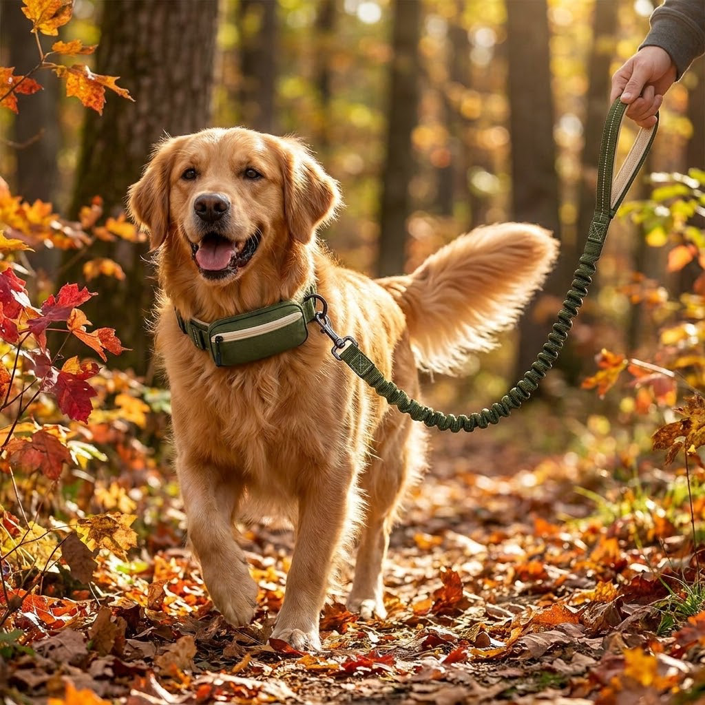 WILLOWSTRIDE™ Hands-Free Dog Walking Belt and Bungee Leash