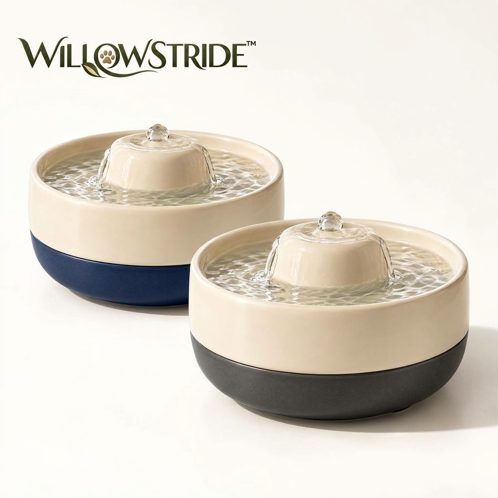 WILLOWSTRIDE™ Bubbling Pet Water Fountain