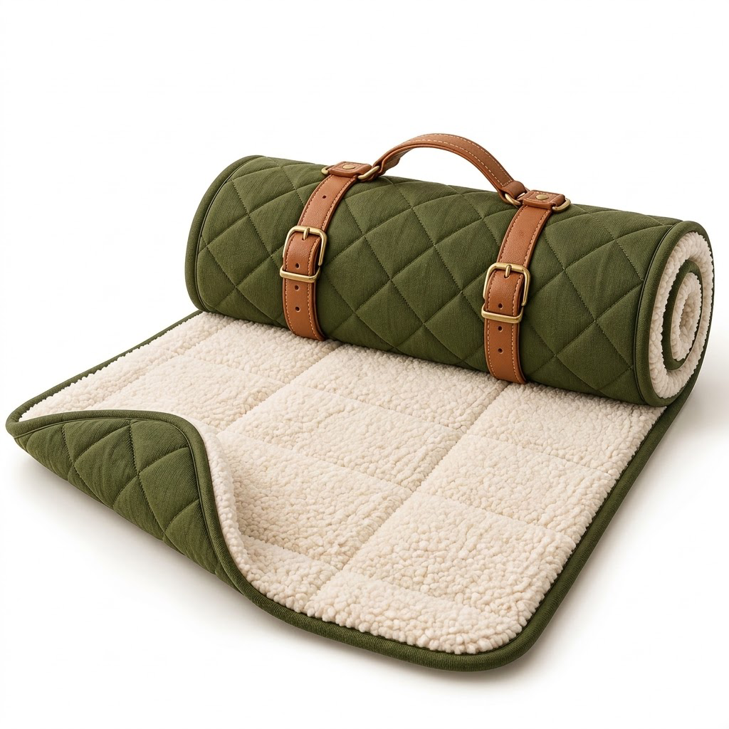 WILLOWSTRIDE™ Roll-Up Dog Travel Mat